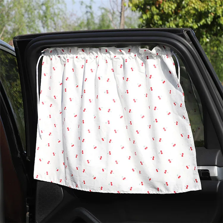 

Suction Cup Curtain In The Car Window Sunshade Cover Cartoon Universal Side Window Sunshade UV Protection for Kid Baby Children