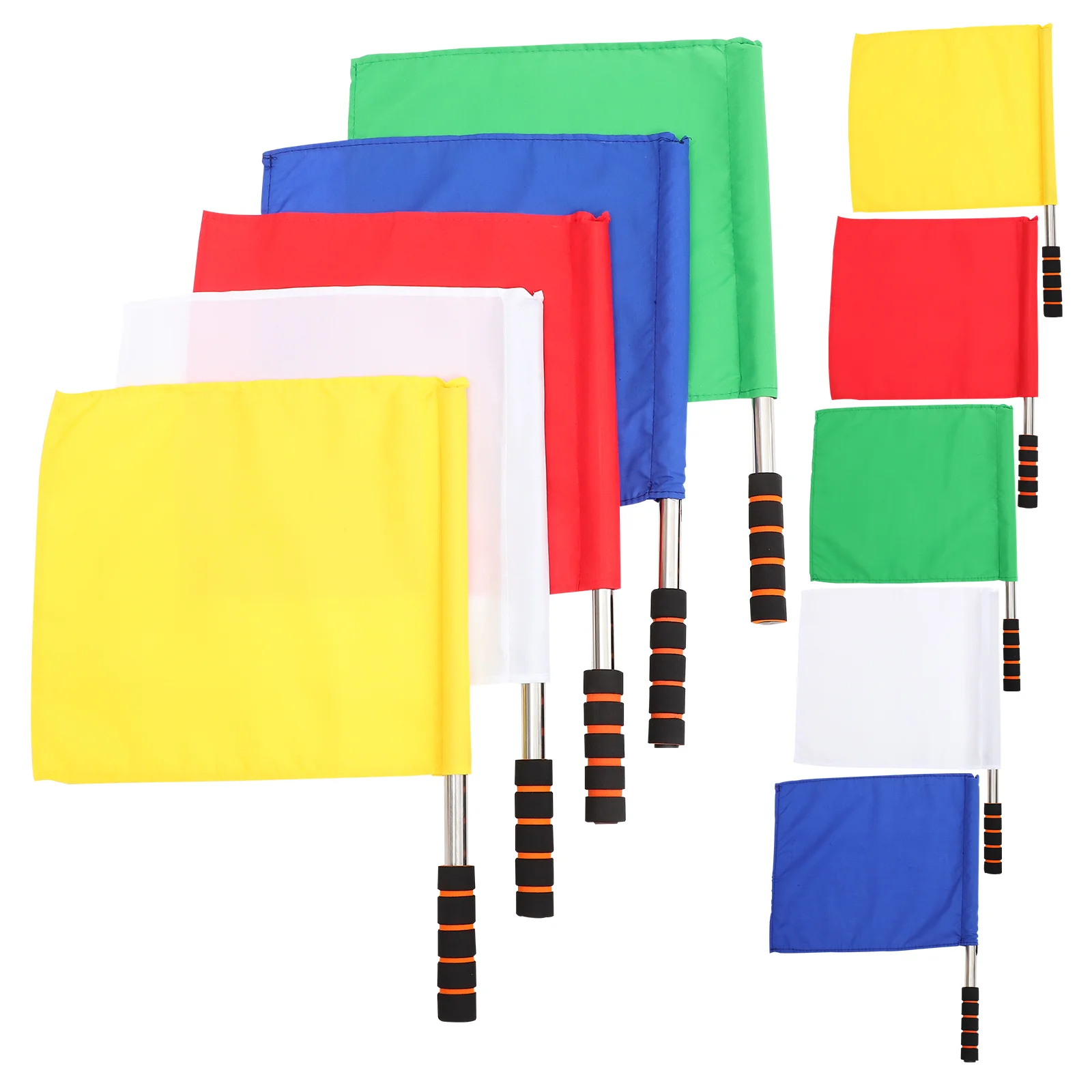 

Athletic Competition Flags Signal Handheld Sports Equipment Traffic Football Match Racing Race Referee Waving