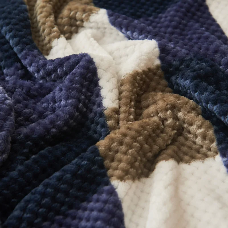 Зимняя теплая натяжная простыня из кораллового флиса WASART эластичный чехол на