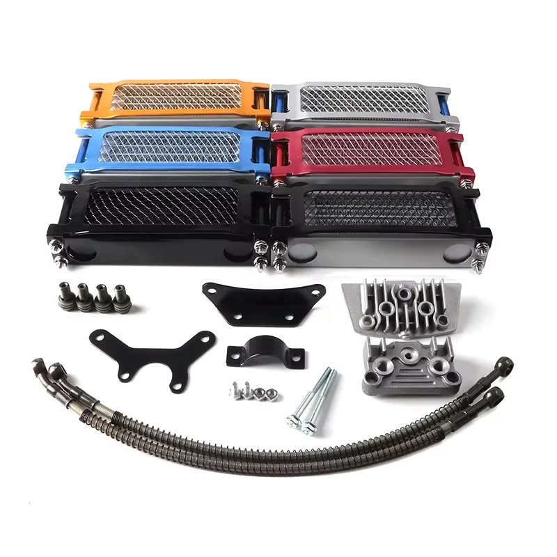 Масляный радиатор для мотоцикла Honda Monkey Yamaha Kawasaki скутера эндуро мотокросса 50-140