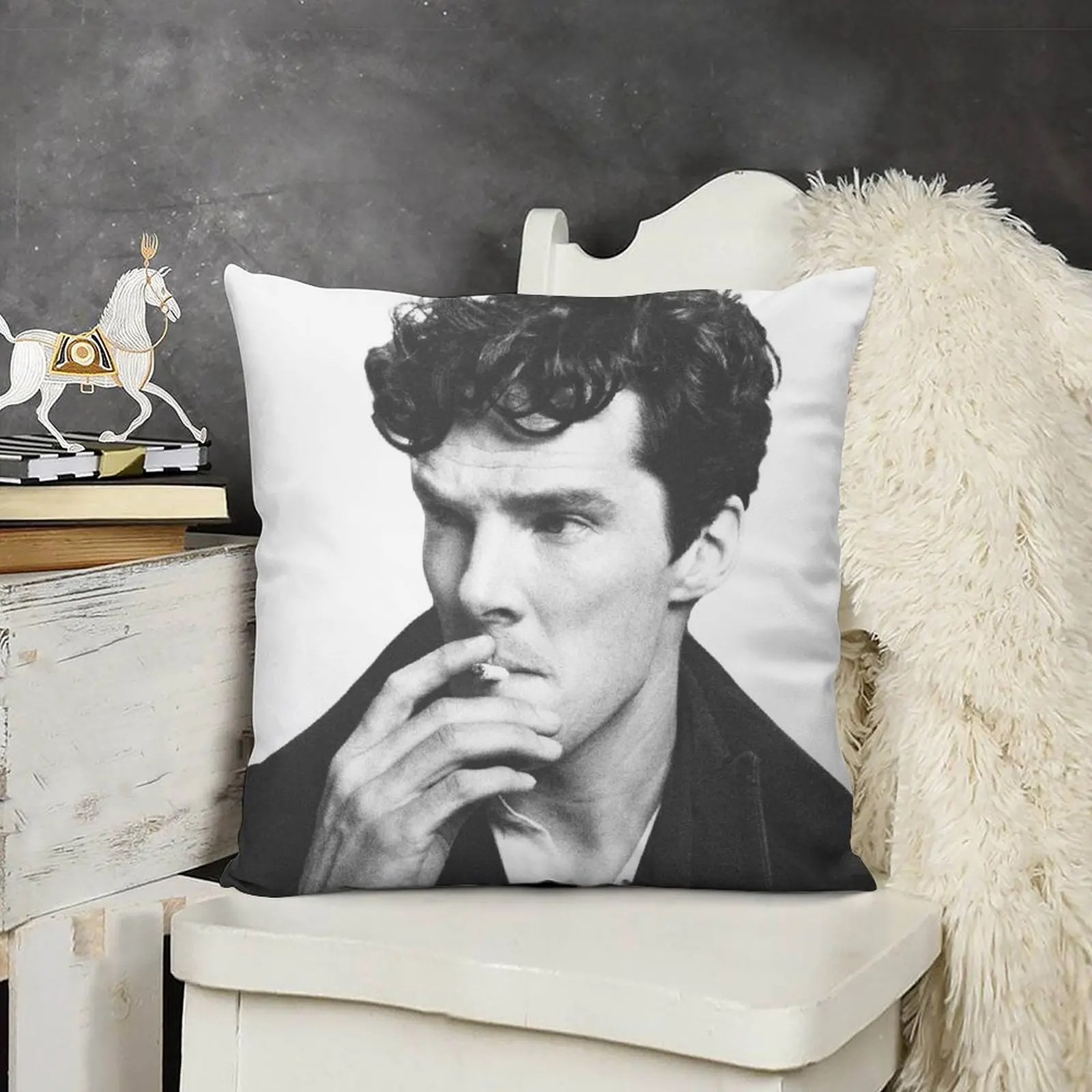 Подушка для украшения комнаты осенняя наволочка