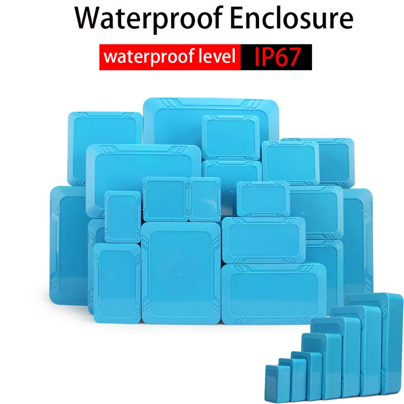 

New Design IP67 Waterproof Enclosure Plastic Box Electronic Project Outdoor Instrument Electrical Project Box Junction Housing