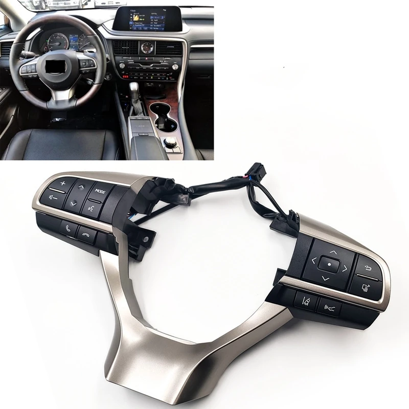 

Кнопка управления автомобильным радио, медиа-кнопки на руль, переключатель для Lexus RX300 RX450 LM LX570 GX 2016-2020