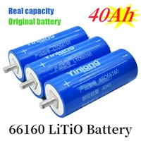 2022 100 original real capacity yinlong 66160 2 3v 40ah lithium titanate lto battery cell for car audio solar energy syste