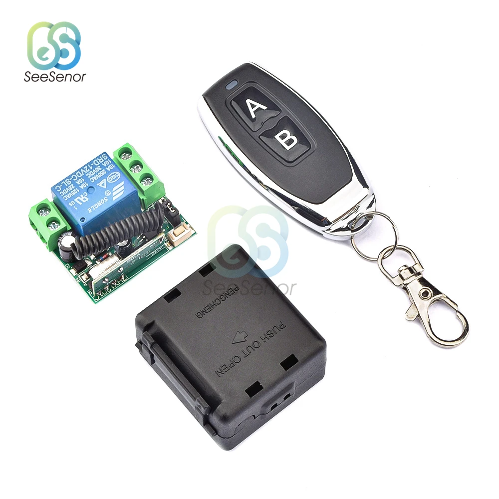 Реле беспроводного радиочастотного дистанционного управления 12 В постоянного