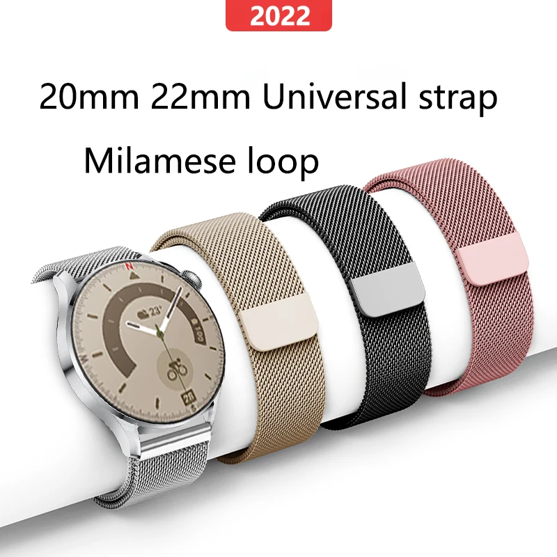 Ремешок для Galaxy watch 4/5/5 Pro/44 мм 40 active 2 магнитный браслет Samsung galxy 4 classic 46 42 20 22