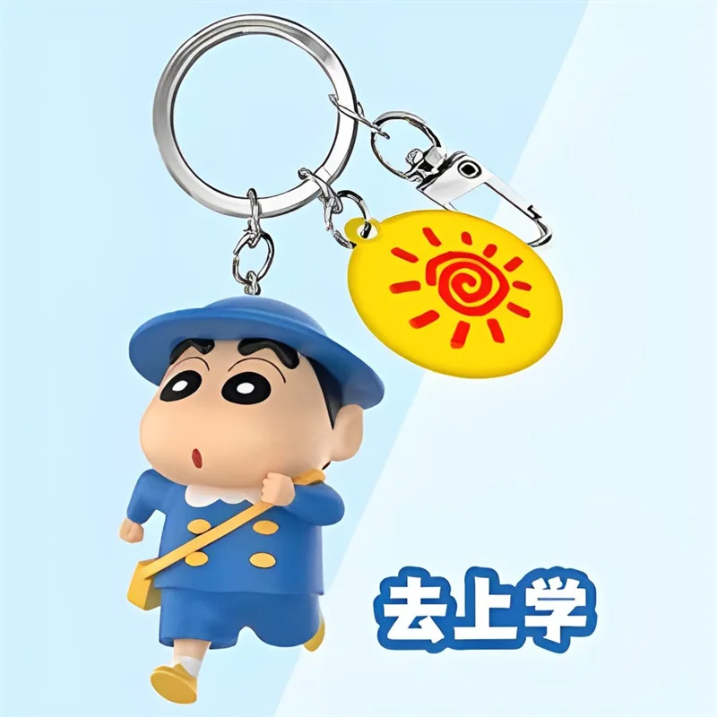 Оригинальный Новый Аниме Crayon Shin-chan Kawaii Q версия ежедневная искусственная ПВХ