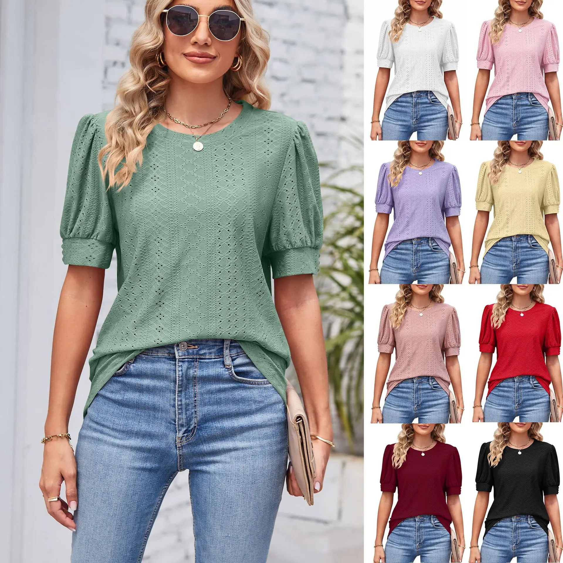 

New T-Shirt For Women’s Casual Lady Tide Female Dress Free Shipping