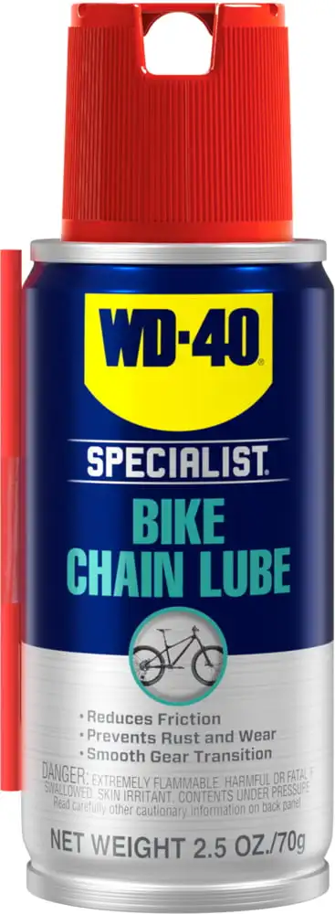 

WD-40 смазка для велосипедной цепи, аэрозоль 2,5 унции