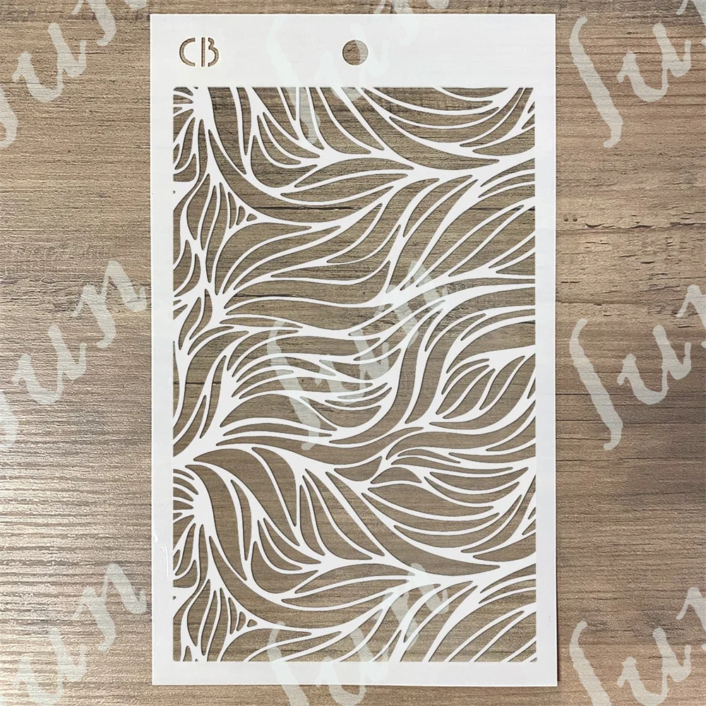 

Waves Spring New Layered Stencils Reusable Handmade Diy Embossing Scrapbooking Photo Stamp Greeting Card Crafts Decoration Molds