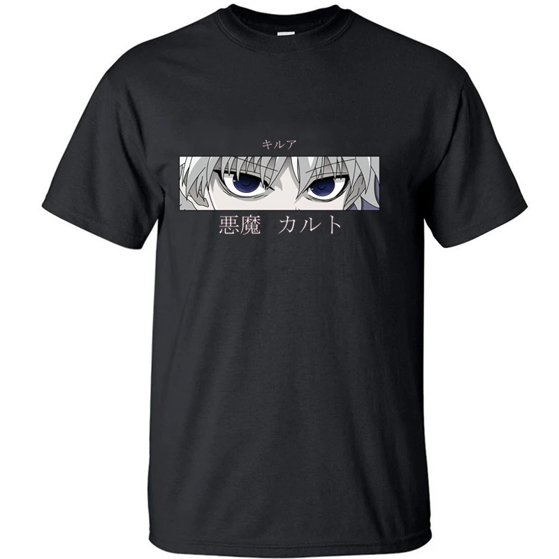 

Killua Zoldyck T Shirt Shirts My Hero Academia Boku No Hero Academia Manga Anime Tshirt Men T-shirt Camisas Summer Tops Tshirts