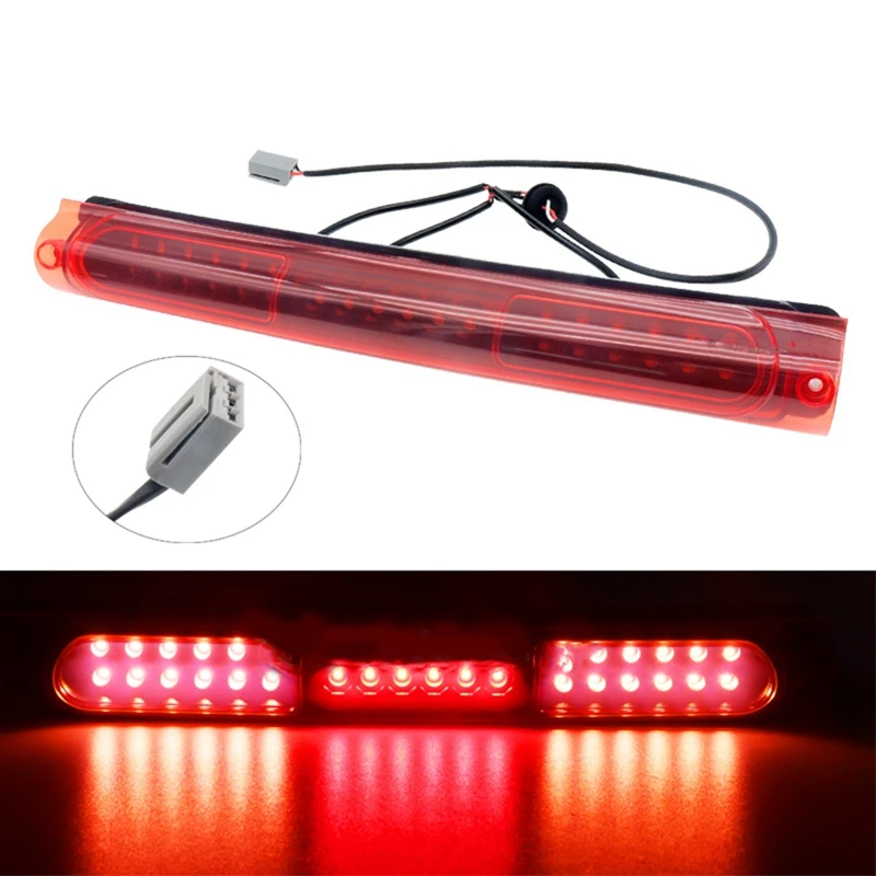 Автомобильная лампа с высоким расположением тормоза красная и черная заднего