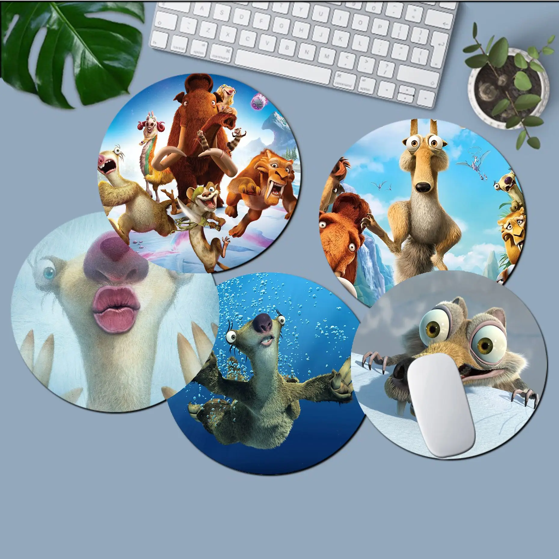 

Disney Ice Age Rubber Small Cabinet Gaming Laptop Computer Desk Mat Office Notbook Mouse Pad Mouse Mat For PC Gamer Mousemat