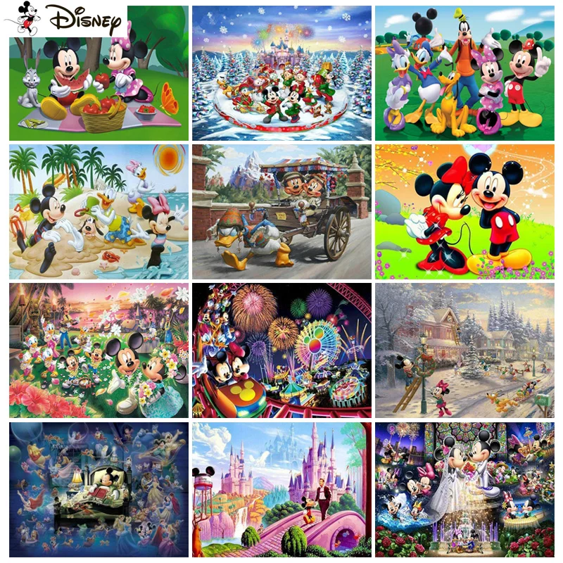 

Алмазная живопись «сделай сам» Disney 5D, вышивка крестиком, «мультяшная принцесса Тигр», домашний декор, инкрустация стразами, вышивка