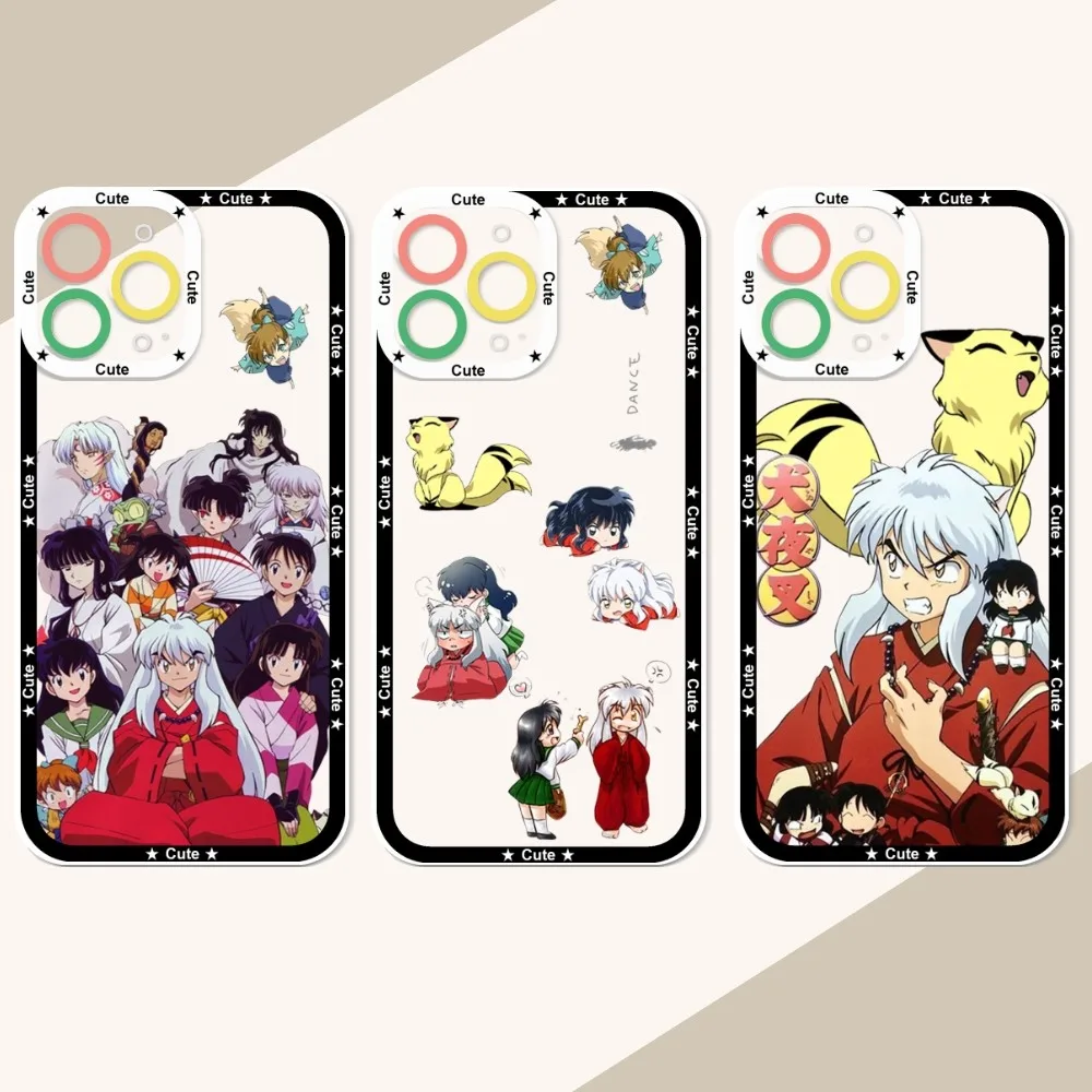 

Anime Cartoon Inuyasha Higurash Phone Case For IPhone 12 11 13 14 Pro Max XR XS Max X SE2020 7 8 Plus Case