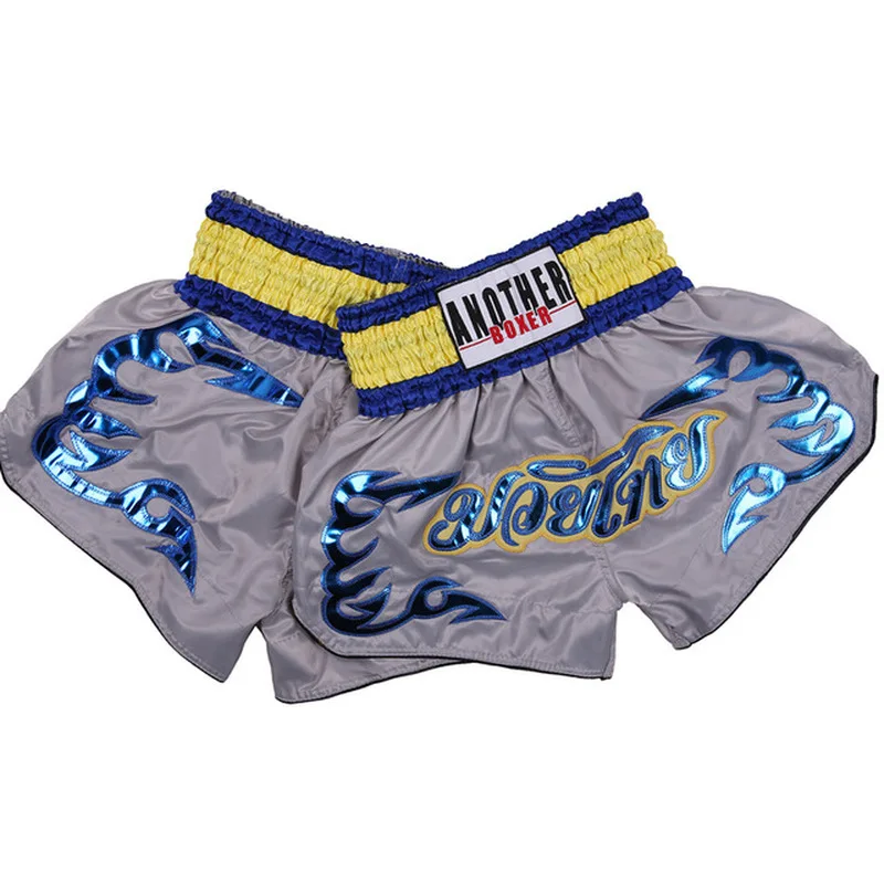

Thai Boxing Shorts for Boys and Girls, MMA Short Pant for Kids, Kickboxing Trousers, Muay Thai, Grappling Trousers