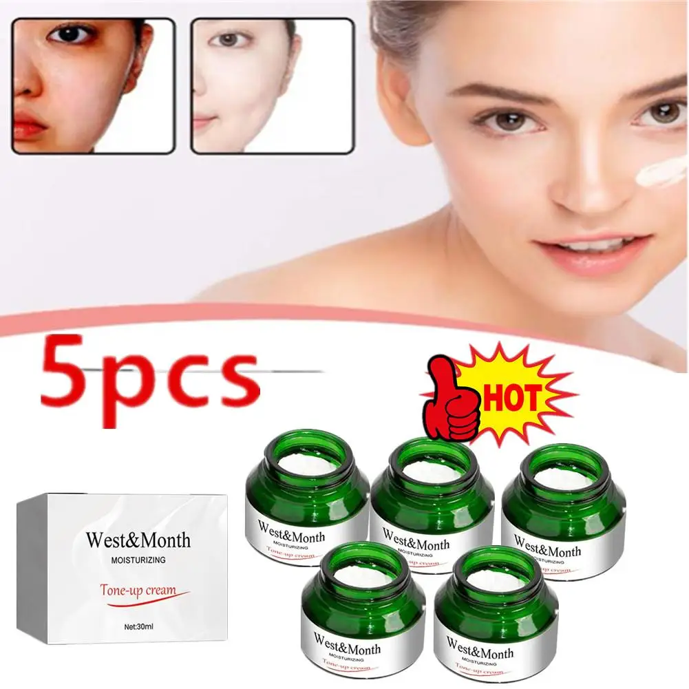 

5pcs Arabia Women's Magical Cream For Face Facial Cream Brighten Repair Complexion Makeup ScarCoverage Muson Foundation Cream