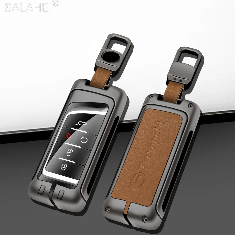 

Car Key Case Cover Holder Shell For GAC Trumpchi GS4 GM8 GA3 GA6 SGS7 GA4 GS5 GS3 GS7 GS8 Legend GS8 GM6 Accessories Keychain