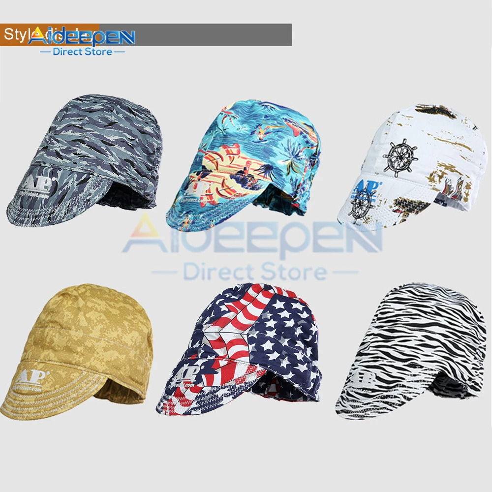 S Welding Protective Hat Cap Flame Resistant Head Full Prote