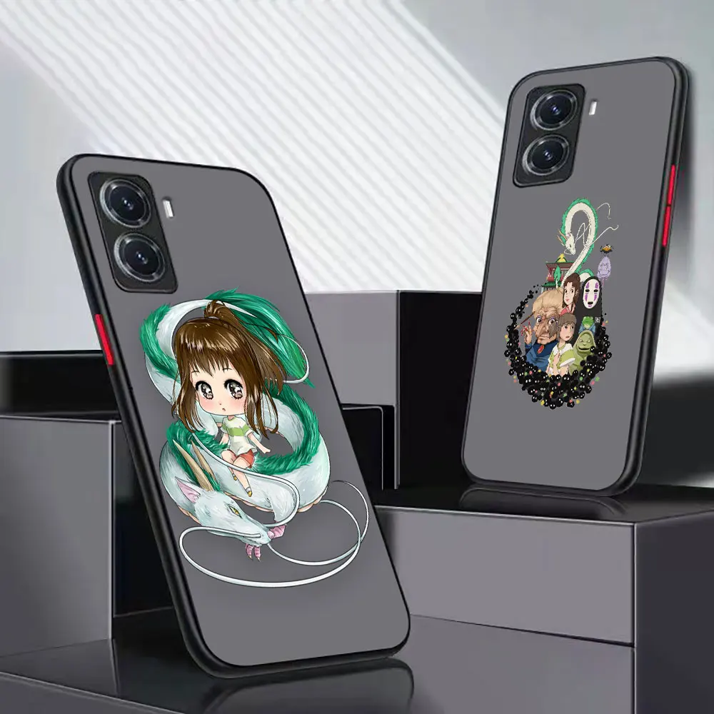 

Matte Case Funda For VIVO Y93 91C 91 85 77 76S 76 75 72 5G 71 70S 67 53 52S 50 35 22S 15S 2020 Case The Totoro Is Spirited Away