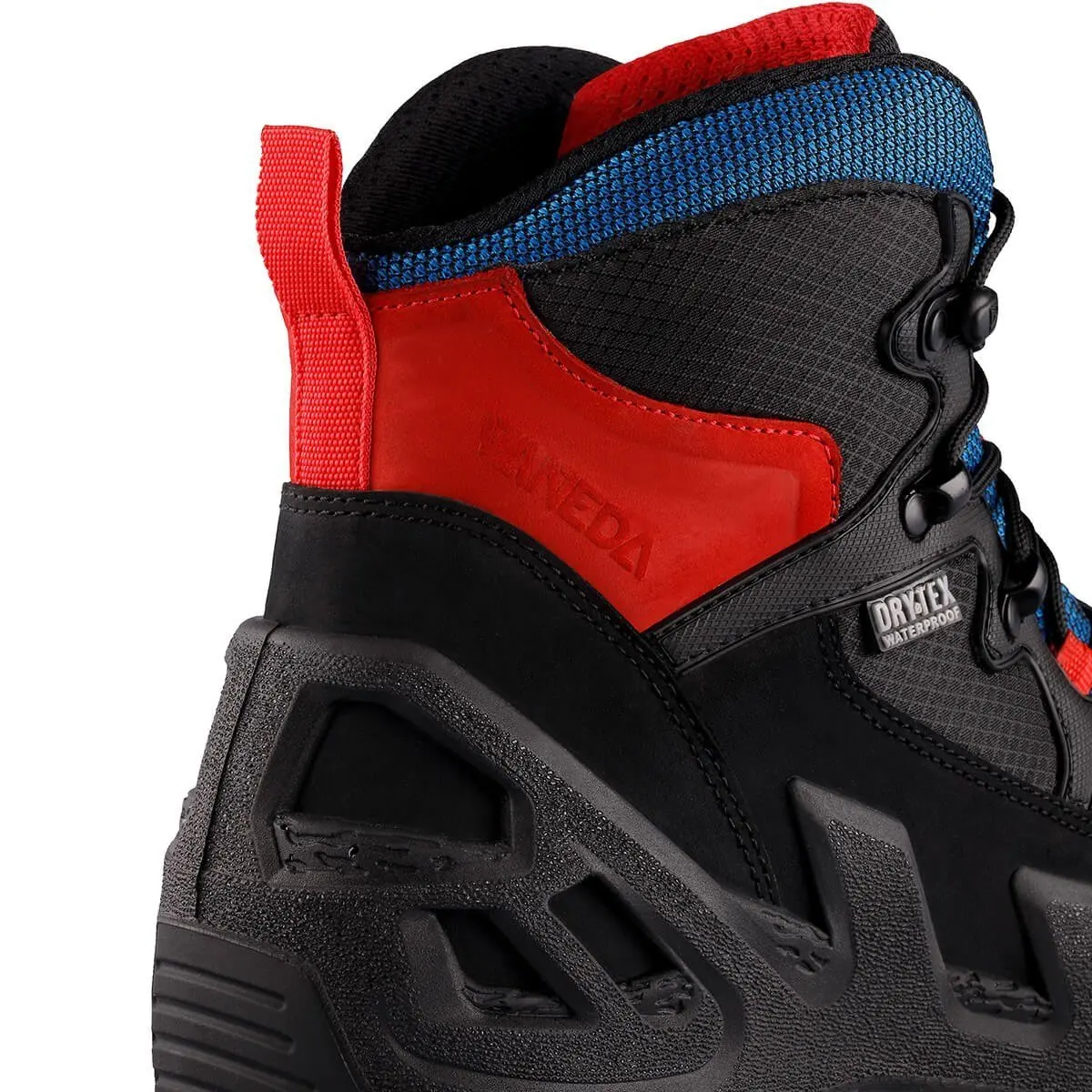 Vaneda V-Clutch 1154 Waterproof Black Nubuck Outdoor Men Women Boots Hiking Shoes Camping Hunting Drytex Breathable Light weight