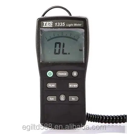 

TES-1335 Digital Light Meter -Ranging 0 to 400 000 Lux