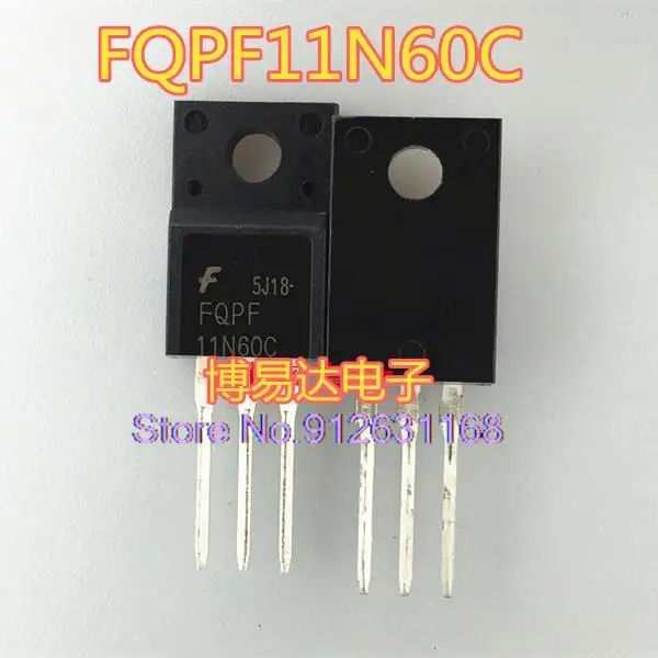 20 шт./партия 11N60C FQPF11N60C TO-220