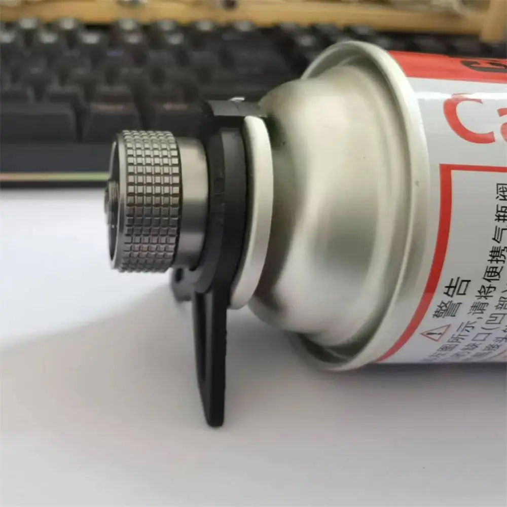 

Light-duty Gas Tank Conversion Head Camp Easy Install Gas Cooker Adapter Portable Gas Tank Accessories Outdoors