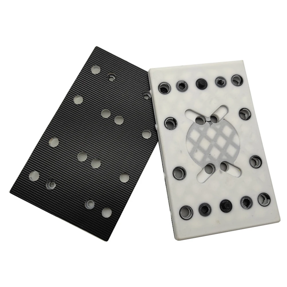 

Backup Plate Square Backing Pad For Festool RTS 400 REQ Sanding Pad Electric Grinding Polishing Disc 12 Holes 8mm 130x80mm