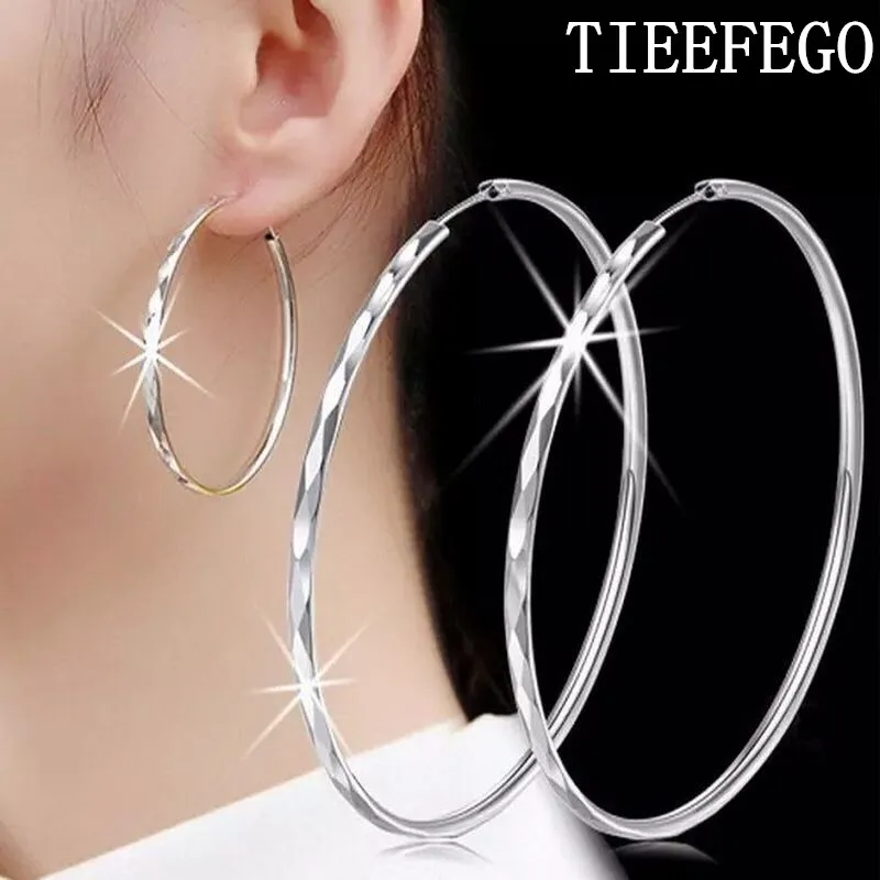 

Женские серьги из серебра 925 пробы, 5 см