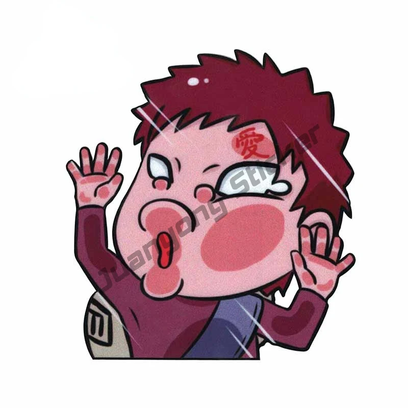 

Car Sticker Funny Hitting Glass Auto Anime Kakashi Jiraiya Decals Waterproof Decal Styling JDM VAN Motorcycle Vinyl Car Wrap