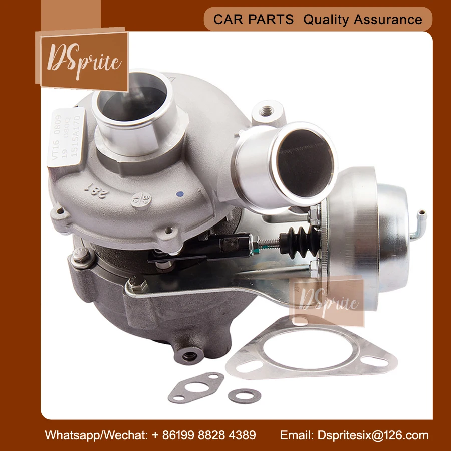Турбокомпрессор Turbo 1515A170 1515A222 VAD20022 V41VATS0022B V41VAT-S0022B VT16 для Mitsubishi MN Triton 4WD 4D56 2.5L