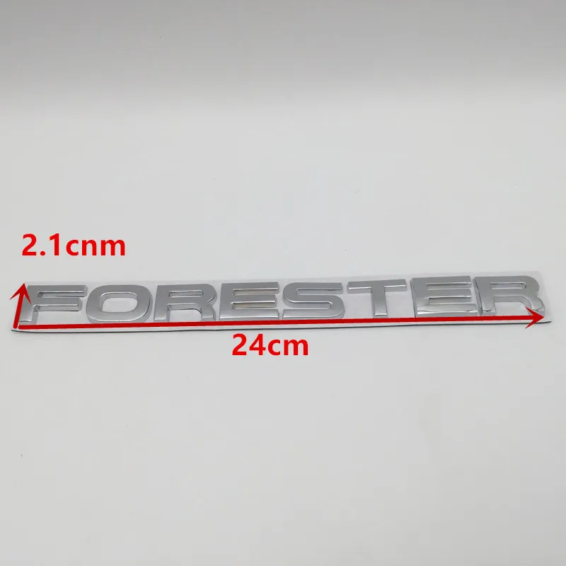 1 шт. 3D металлический перекрестный значок AWD BRZ FORESTER WRX Автомобильная буква