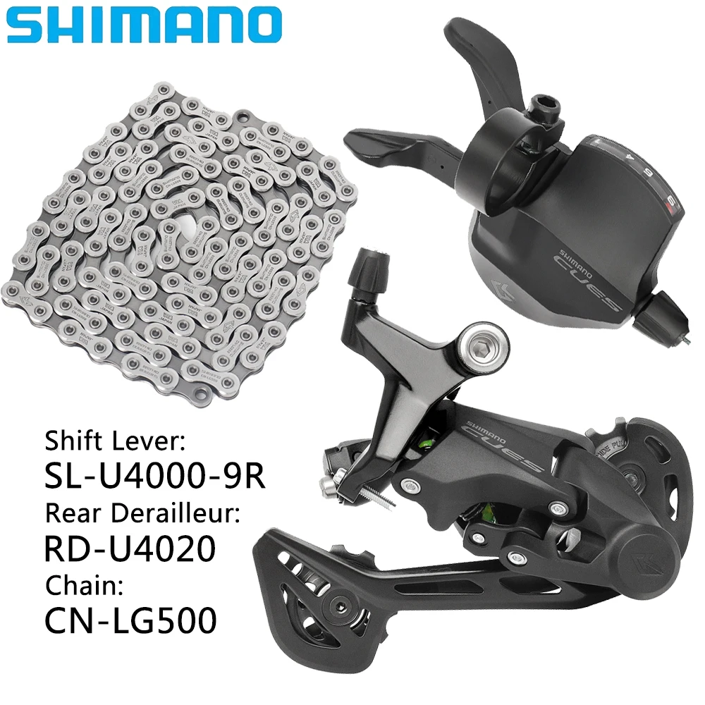 SHIMANO CUES U4000 9-скоростной переключатель MTB велосипед правый рычаг переключения