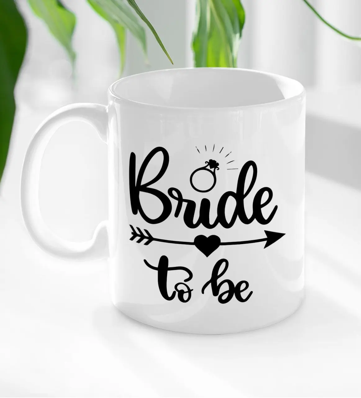 

BK Gift Bride To Be Designed White Mug Bardak-2