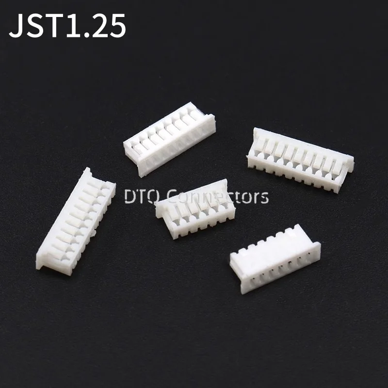 

Разъемы JST 2/3/4/5/6/7/8/9/10-контактные, пластик