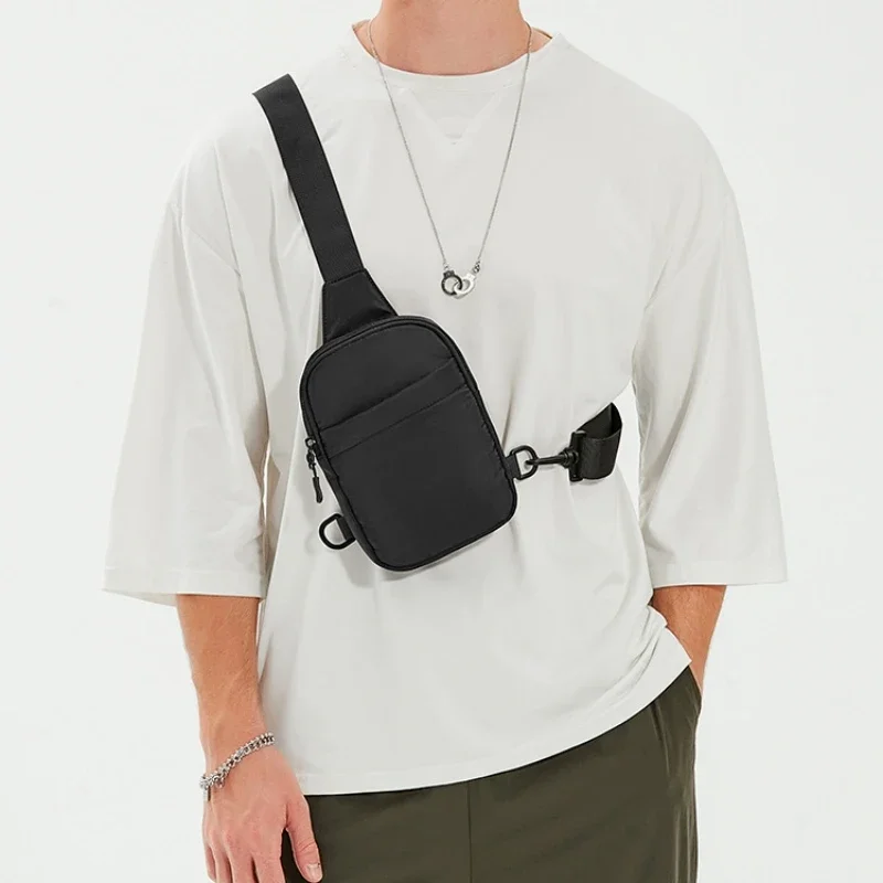 Многофункциональная поясная сумка 2 в 1 нагрудная уличная дорожная для мужчин и