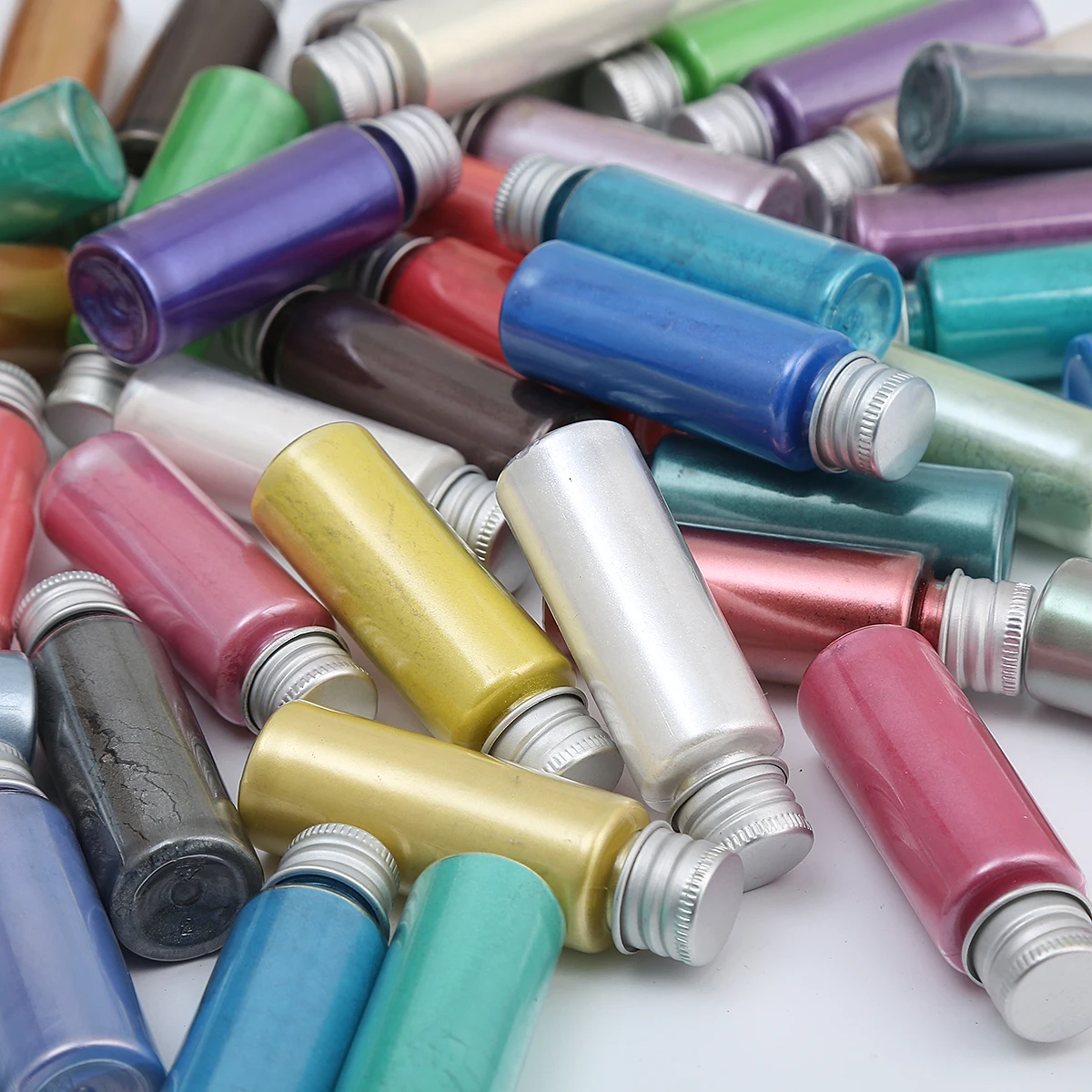 126 цветов Натуральная слюда для мыла цветной перламутровый пигмент ногтей