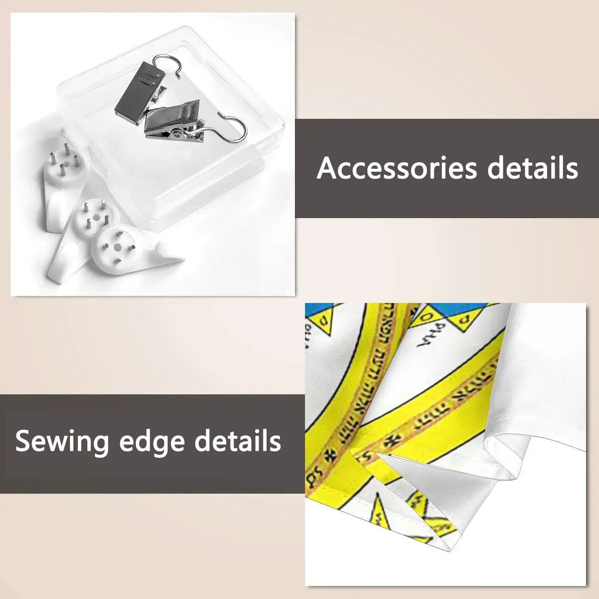 Goetia Circle Mathers And Crowley Version Full Redraw Corrected Гобелен Хиппи Настенный Эстетический