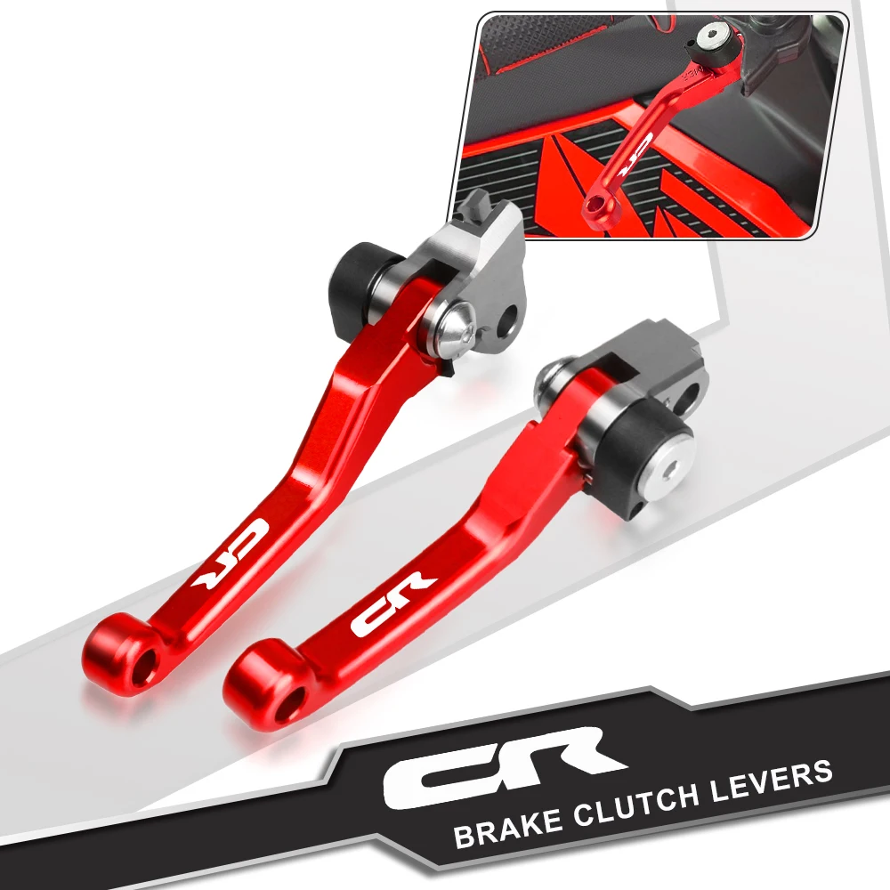 

Motocross Pivot Brake Clutch Lever Dirt Bike Handle Levers For Honda CR80R CR85R CR125R CR150R CR250R CR 80R 85R 125R 150R 250R