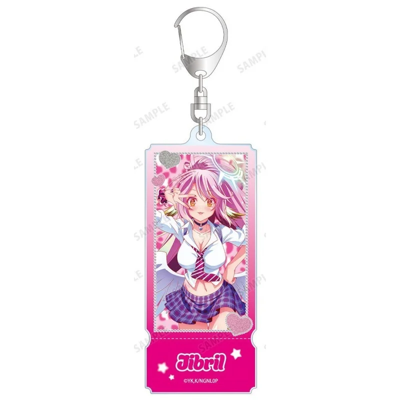Брелок-подвеска из акрила NO GAME NO LIFE 15 см: Шви, Широ, Джирриль, Изуна, Хацусе. Изысканные товары, подарки для фестивалей. (art.: 3920dbca17e2a) - 3920dbca17e2a