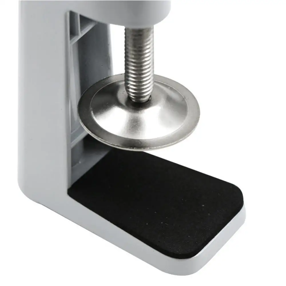 

Регулируемая Настольная лампа с зажимом, металлическая подставка, поворотный кронштейн