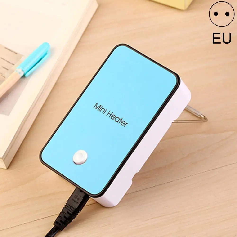 

Practical Desktop Heater Safe EU Plug Portable Electric Space Heater Heater Fan Space Heater 1 Set