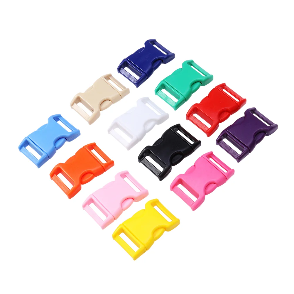 

Pack of 80 Strap Buckles Side Release Clasps Buckles for Paracord Bracelets Webbing