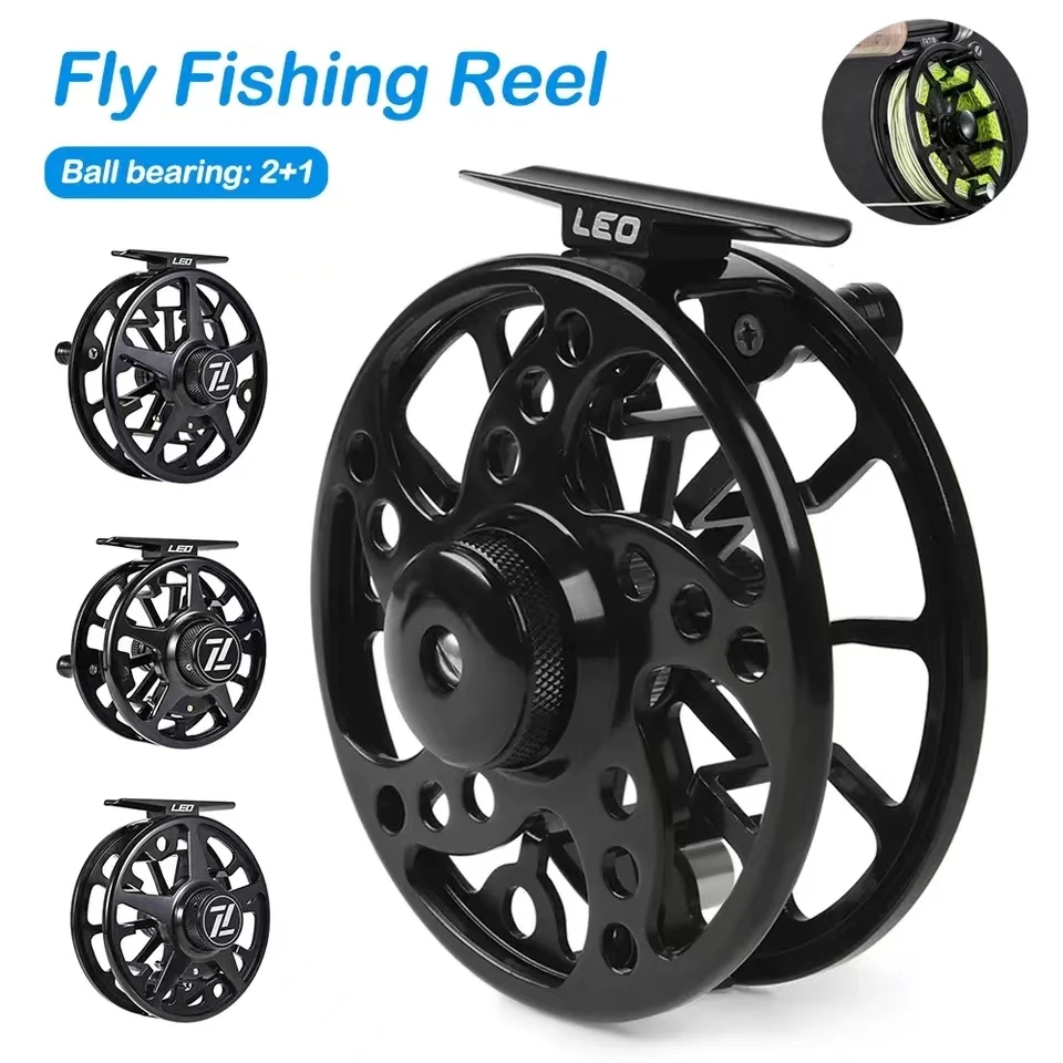 

Outdoor Fly Fishing Reel 2+1bb 3/4,5/6,7/8wt Fly Reel Combo Fly Reel for Trout Bass Carp Pike Fishing Wheel Accessories Tackle
