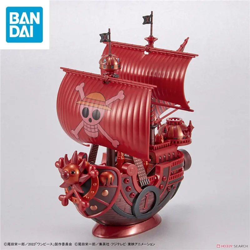 

Bandai Original Great Boat One Piece Thousand Sunny New Version Assemble The Model Ornamental Gift