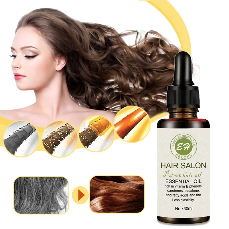 

30ml Eelhoe Germination Morocco Hair Essential Oil Hair Care Nourish Soft Conditioner Smooth Repir Hair Loss Hair Oil