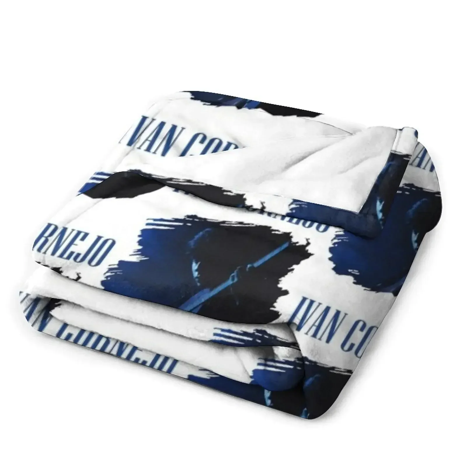 Ivan Cornejo Photo с текстом v2 Плед Фланелевые одеяла и для кровати