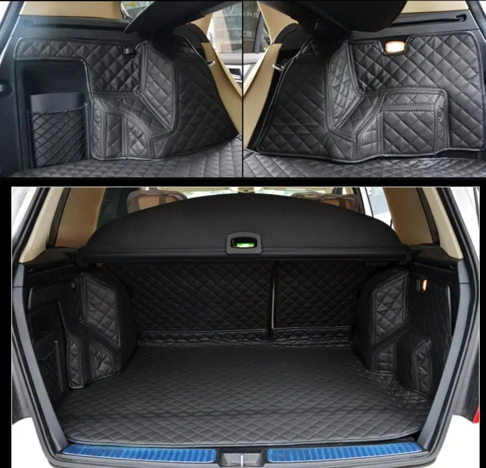 

fiber leather car trunk mat for Mercedes-Benz GLK280 GLK300 glk350 GLK220 X204 2008 2009 2010 2011 2012 2008-2016 accessories