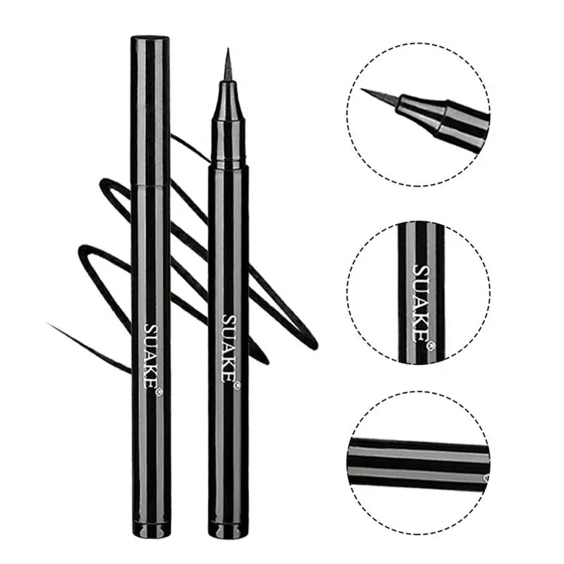 

SUAKE Ultra-fine Liquid Lying Silkworm Eyelash Pen Matte Brown Gray Eyeliner Highlighter Pencil Smooth Lasting Eye Sticks Makeup